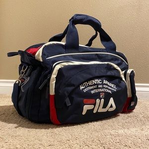 FILA sports duffle bag with shoe compartment